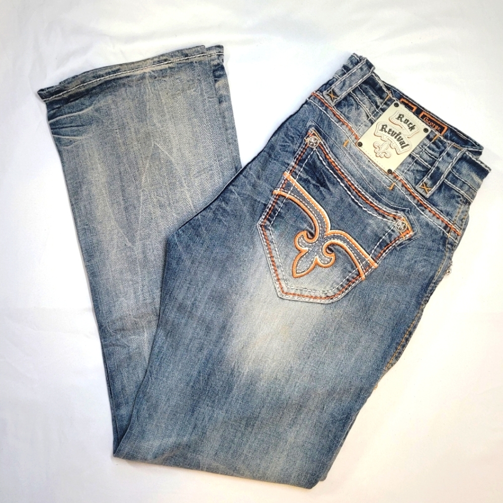 Rock Revival Jeans George Straight Size 36